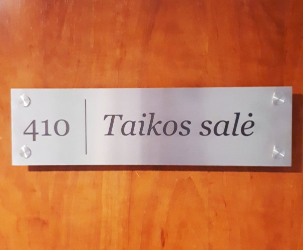 Vilniaus miesto apylinkės teisme atidaryta teisminei mediacijai skirta salė