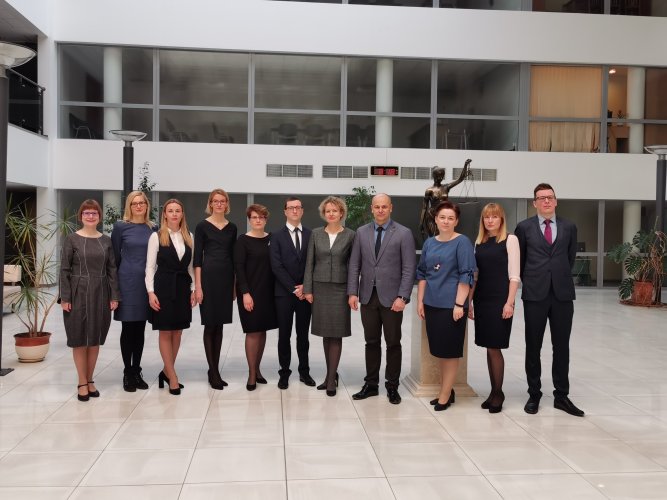 Darbą Vilniaus miesto apylinkės teisme pradeda aštuoni naujai paskirti teisėjai