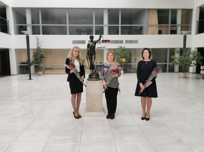 Teisme darbą pradeda trys naujai paskirtos teisėjos