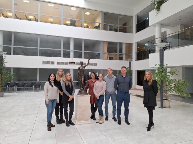Vilniaus miesto apylinkės teisme - MRU studentai