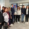 Norvegijos ambasadorius Lietuvoje Atle Konta Midttun su Ukrainos teismo delegacija.