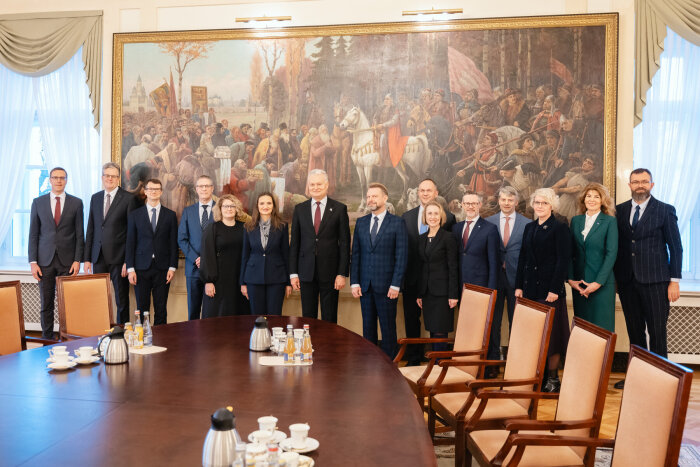 Teisėjų taryba susitiko su Lietuvos Prezidentu