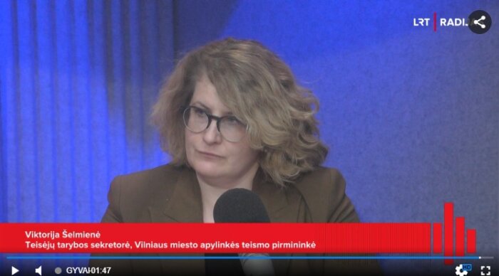 Teismo pirmininkė – apie būtinas priemones saugumui teismuose užtikrinti