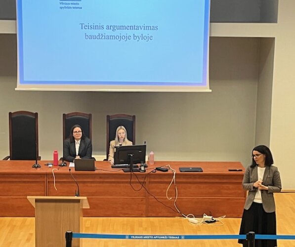 Teisme – vyresniųjų teisėjų padėjėjų paskaita MRU studentams
