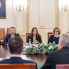 Vilniaus miesto apylinkės teismo pirmininkė Viktorija Šelmienė kartu su kolegomis iš Teisėjų tarybos susitiko su G.Nausėda/ Lietuvos Respublikos Prezidento kanceliarijos nuotraukos/ Robertas Dačkus