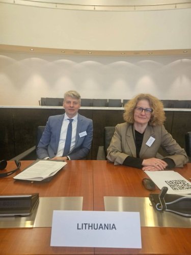 Teismo pirmininkė – Europos komisijos dėl teisingumo veiksmingumo susirinkime