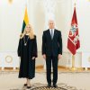 R.Volungevičienė ir G.Nausėda / Lietuvos Respublikos Prezidento kanceliarijos nuotraukos/ Eitvydas Kinaitis