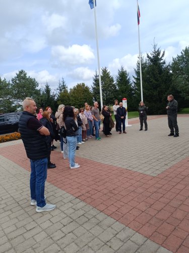 Teismo darbuotojai susipažino su Valstybės sienos apsaugos tarnybos veikla